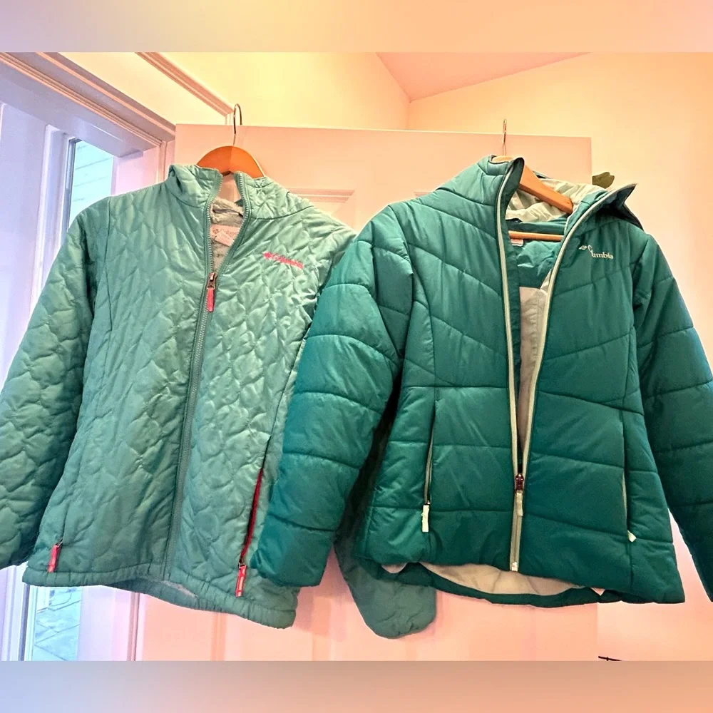 2 Landsend girls jackets in great condition - SOLD - Picture 1 of 5